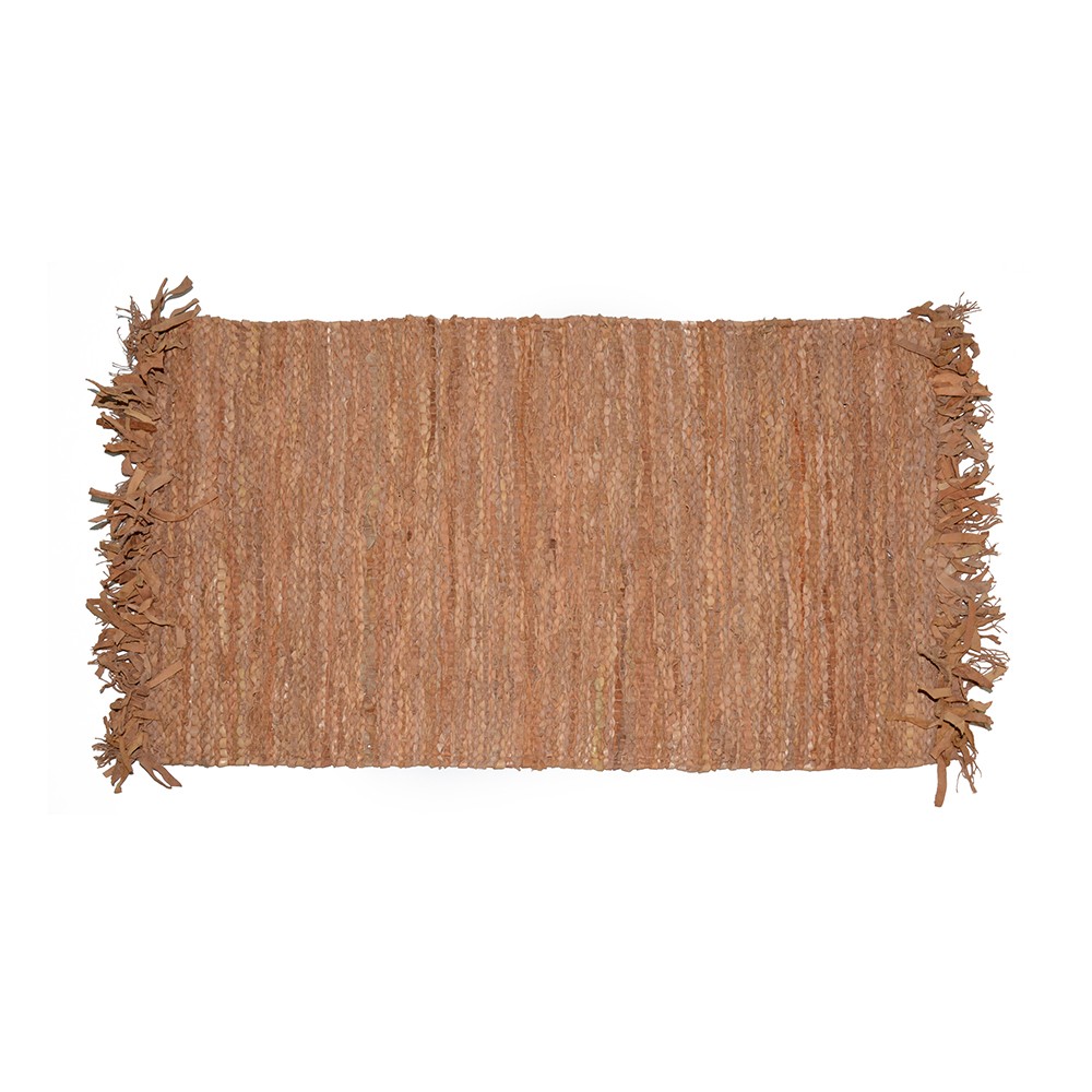 ΔΕΡΜΑΤΙΝΗ FLAT WEAVE TERRACOTTA